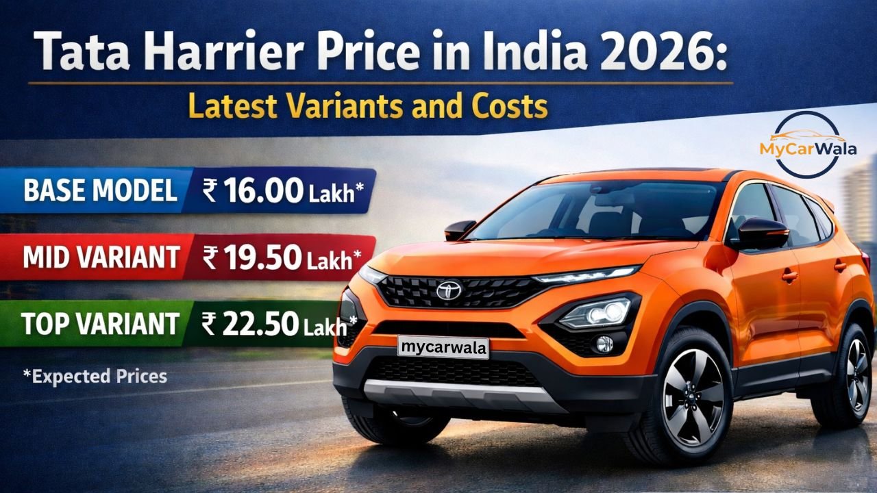 Tata Harrier Price in India 2026 Latest Variants and Costs