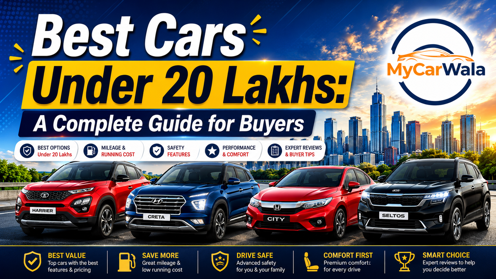 Best Cars Under 20 Lakhs A Complete Guide for Buyers